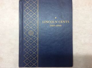 1909 To 1940 Whitman Book With 79 Coins