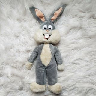 Vintage 1992 Bugs Bunny Plush Warner Bros Stuffed Toy Doll Mighty Star 1656