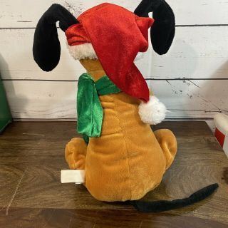 Disney Dan Dee Christmas Singing/Moving Pluto 2