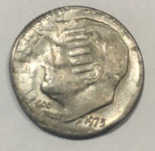 1975 Us Roosevelt Dime: Error Coin Striking Error Penny? Found Usa