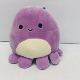 Squishmallow 5 Inch Violet The Octopus Plush Toy Stuffed Animal Kawaii Cute Soft