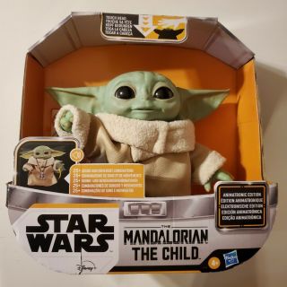 Disney Hasbro Star Wars Mandalorian The Child Baby Yoda Animatronic Grogu -