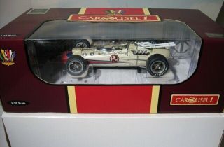 A.  J.  Foyt 1966 Coyote Indianapolis 500 Race Sheraton Carousel 1 1:18 Mib