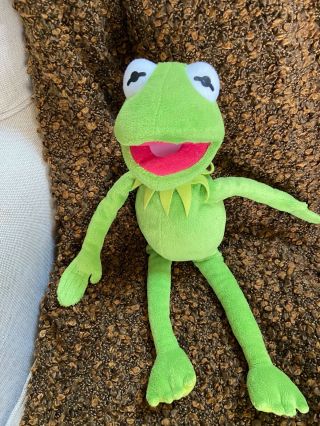 Disney Ty Kermit The Frog Plush 18 " Stuffed Toy