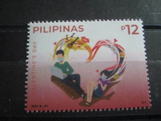 2021 Philippines Stamp On Valentine 