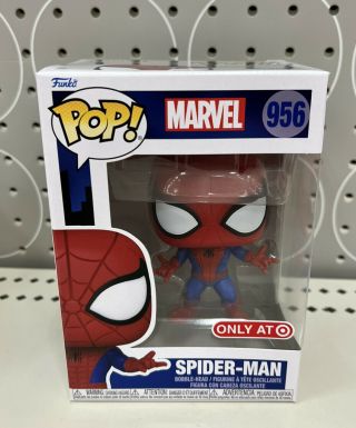 Funko Pop Spider - Man The Animated Series Figure 956 In Hand Target Exclusive