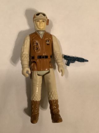 Vintage Star Wars Rebel Soldier Complete With Weapon Action Figure