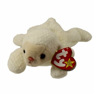 Ty Beanie Baby - Fleece The Lamb (7.  5 Inch) - Mwmts Stuffed Animal Toy