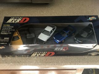 Initial D Jada Toys 1/64 5 Box Set Die Cast Cars Collectors Dream