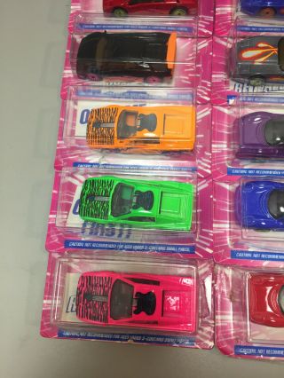 1992 Hot Wheels REVEALERS Complete Set of 36 CARS Dairy Queen Promo MOC Mattel 6