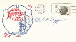 Apollo 8 Launch Cover Ksc Handsigned By Udt Recovery Member - 3073