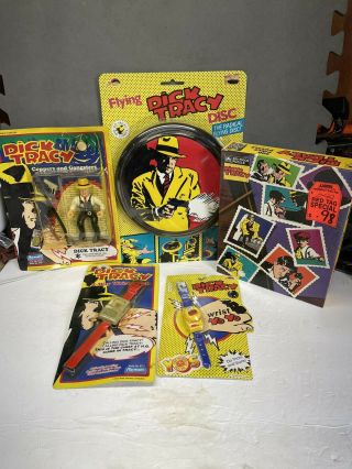 Vintage 1990 Disney Dick Tracy Action Toys