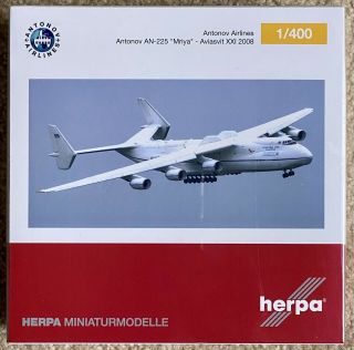 Herpa wings 1:400 Set of 3 x Antonov AN - 225 Mriya versions.  &. 4
