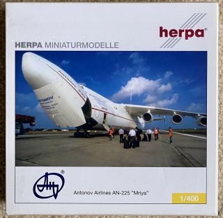 Herpa wings 1:400 Set of 3 x Antonov AN - 225 Mriya versions.  &. 6