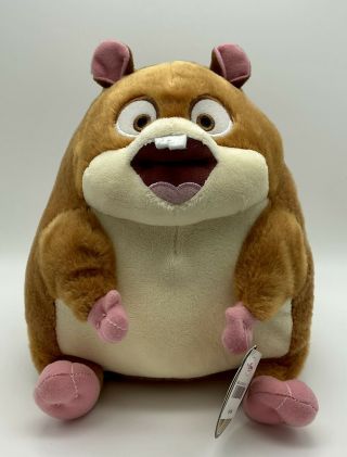 Disney Store Exclusive Rhino The Hamster 9” Bolt Movie Plush Stuffed Animal Wtag
