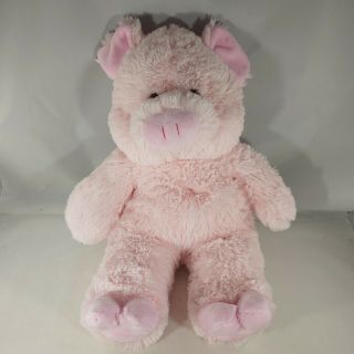 Kellytoy Pink Pig Plush Stuffed Animal 20” 2017 Farm Piggie Piggy Soft Fuzzy