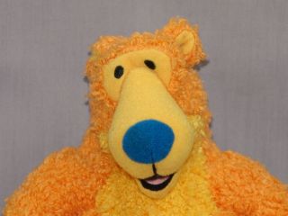 Jim Henson Mattel Bear In The Big Blue House Plush Stuffed Animal Toy Orange Toy