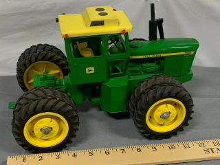John Deere 7020 4wd Tractor 1:16 Ertl Custom With Duals And Weights 7520