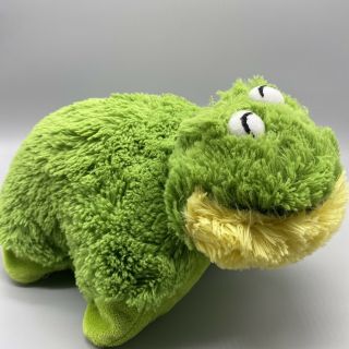 Pillow Pets Pee Wee Green Frog Soft Plush Stuffed Animal Pet 11” Uw1