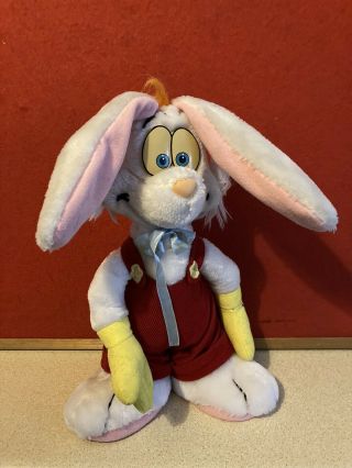 Cute Roger Rabbit Walt Disney World/amblin Plush Toy 50cm Uk 1987