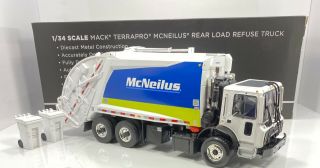 First Gear 1/34 Scale Mack Garbage Truck “mckeilus Version” Very Detailed & Rare