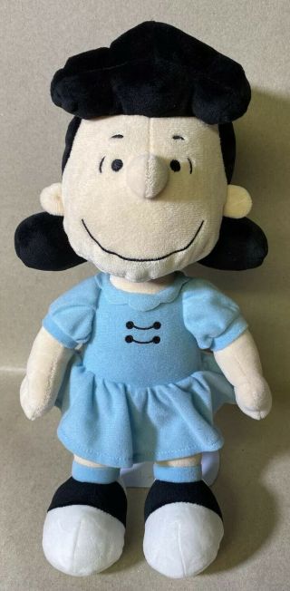 Kohls Cares Peanuts Charlie Brown Lucy Van Pelt 14” Plush - Euc