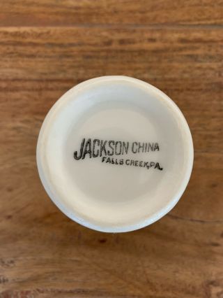 Jackson China Restaurant Ware Mini Creamer Yellow Fade 3
