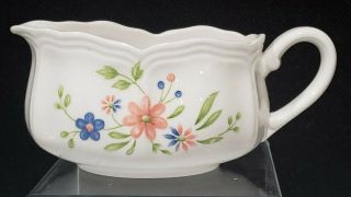 Vintage Sears Country French Ironstone Gravy Boat 4453 Made In Japan