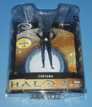 Halo 3 Series 1 Cortana Action Figure (Lights Up) 2008 McFarlane/ Factory 2