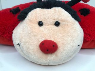 Pillow Pet Pee Wee Lady Bug Plush 12 inch 2010 Red Black Lady Bug Gift 2