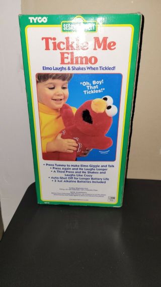 The Tickle Me Elmo TYCO Sesame Street 2