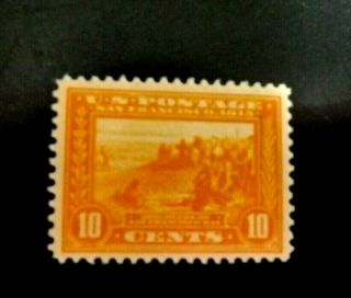 Us Stamps - Scott 400 10c Panama - Pacific Expo Issue Vf,  Og Nh Gem