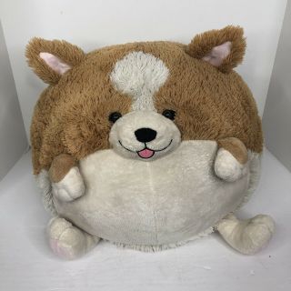 Squishable Corgi Dog Plush Doll 15 Inch Large Soft Squish Animal Pillow