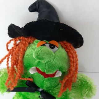 Dan Dee Halloween Singing Spooky Wicked Witch Plush 7 