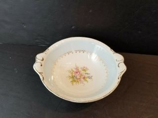 Chateau By Homer Laughlin 6 3/8 " Lugged Cereal Bowl Light Blue