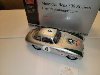 1/18 Cmc 1952 Mercedes - Benz 300sl Carrera Panameracana M - 023