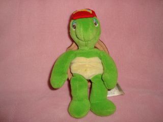 Franklin The Turtle Plush Beanbag 7 "