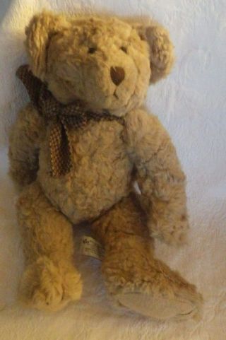 Russ Berrie Browning Bear Plush Stuffed Animal Poseable 16 " Tall