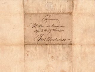 1759,  Fort Herkimer,  York,  William Gamble letter,  re: military vouchers 2