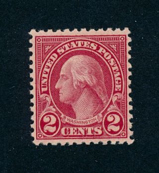 Drbobstamps Us Scott 595 Very Lightly Hinged Stamp W/clean Pse Cert