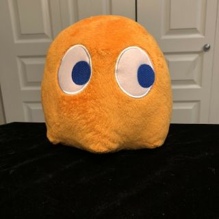 Orange Clyde Pac - Man Ghost Plush Video Game Namco 8 " Toy