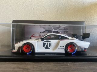 Spark 1:18 Porsche 935 70 Martini 911 991 Gt2 Rs Race Car Diecast Resin Model