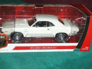 Highway 61 1970 Dodge Challenger R/t Coupe 1/18 White Mopar Muscle