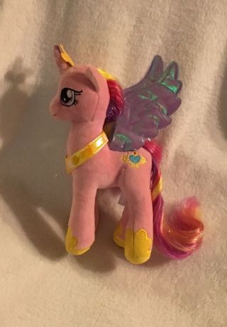 Ty Beanie Baby My Little Pony Sparkle Princess Cadance Mlp Stuffed Pegasus