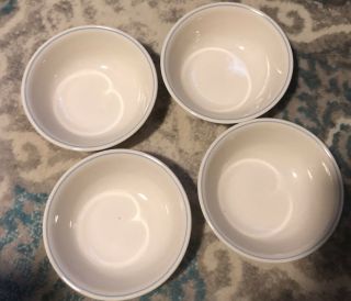 Set Of 4 Corelle By Corning Sandstone 6.  25 " Soup Cereal Bowls