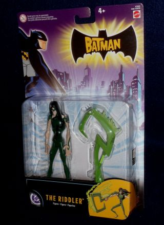 The Batman Animated Series The Riddler 6 " Action Figure Mattel Dc 2005