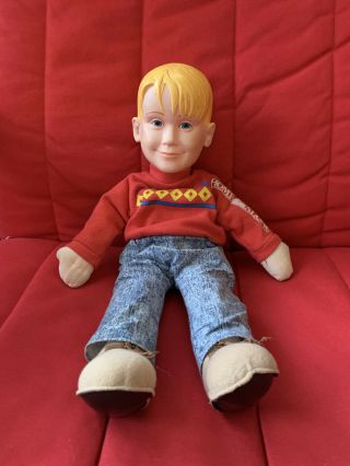 Vintage 1991 Kevin Mccallister Home Alone Macaulay Culkin 18 " Talking Doll Movie