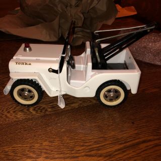 C1964 Vintage Tonka Jeep Wrecker Caa Canadian 10”