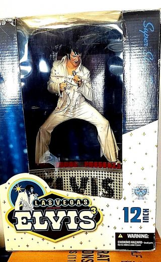 Elvis Presley Las Vegas 12 - Inch Action Figure Mcfarlane Toys 2005.