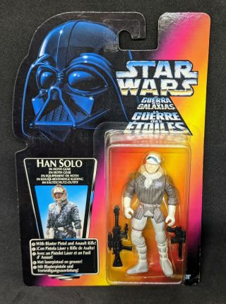 Star Wars Power Of The Force/potf2 Han Solo Hoth Gear European/japanese Trilogo